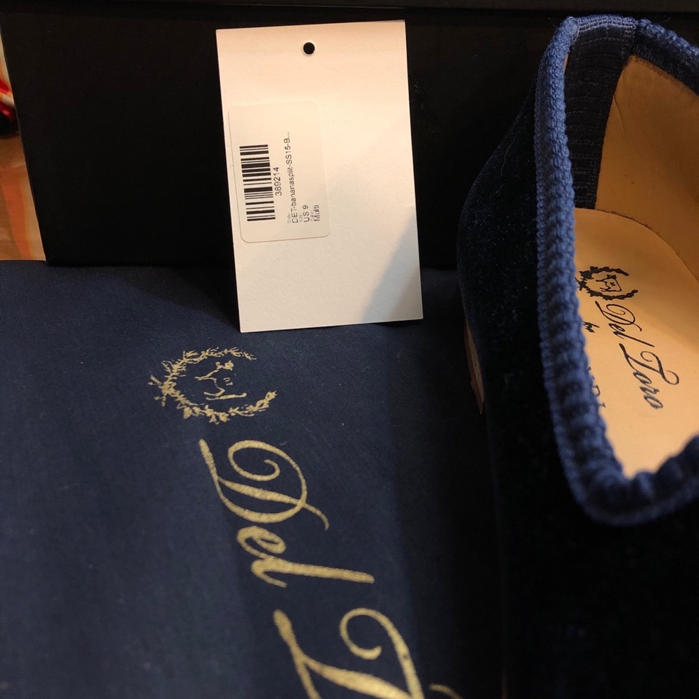 Banana split Blue Red heart RARE shoes Del Toro 9 - Picture 3 of 8